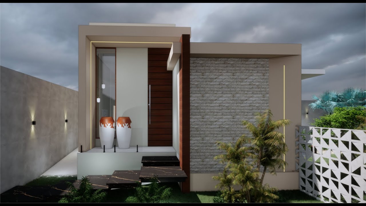 PLANTA 215 - CASA TERREA TERRENO 12X50 - 250M2 DE ÁREA CONSTRUÍDA