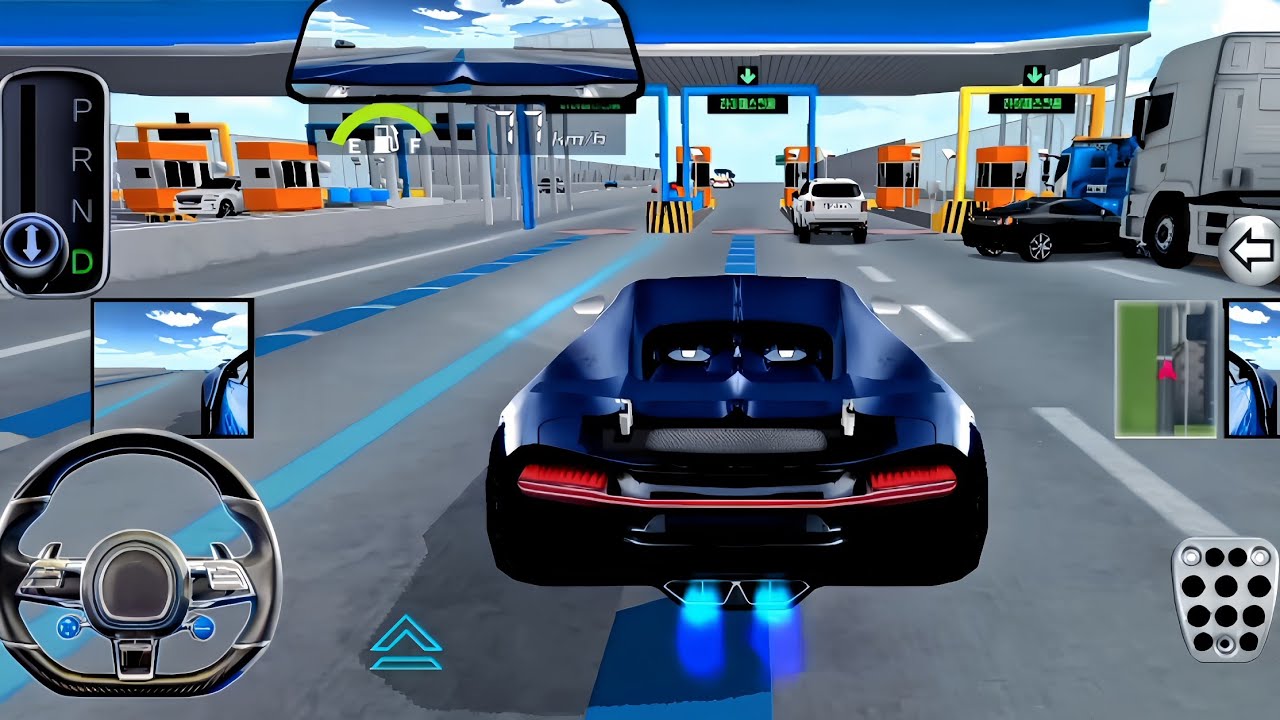 New Buggati is ready for Parking 3d Driving Class android game Car Game #gameplay​​ #cargam