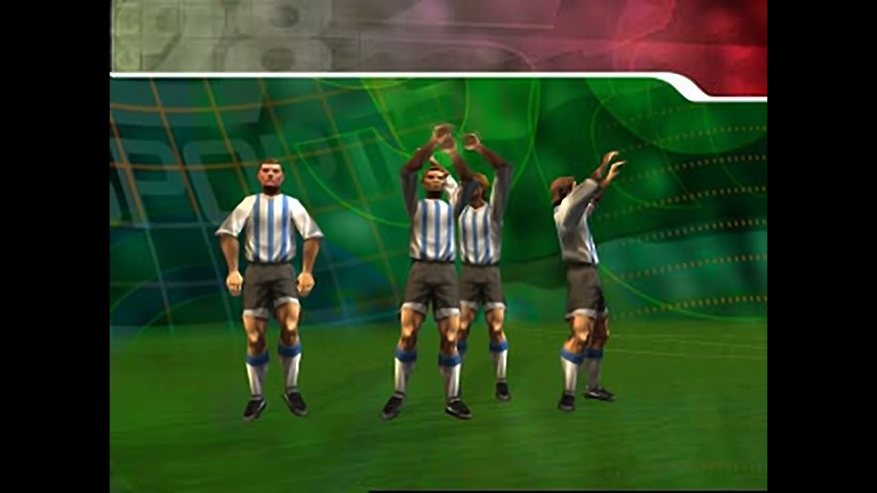FIFA - Road to World Cup 98 - all videos for the Playstation 1