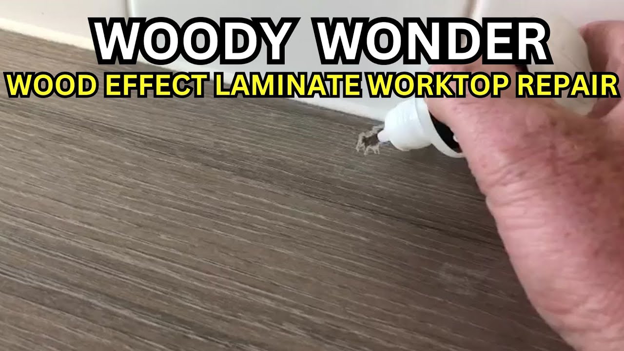 Wood Effect Laminate Worktop Repair