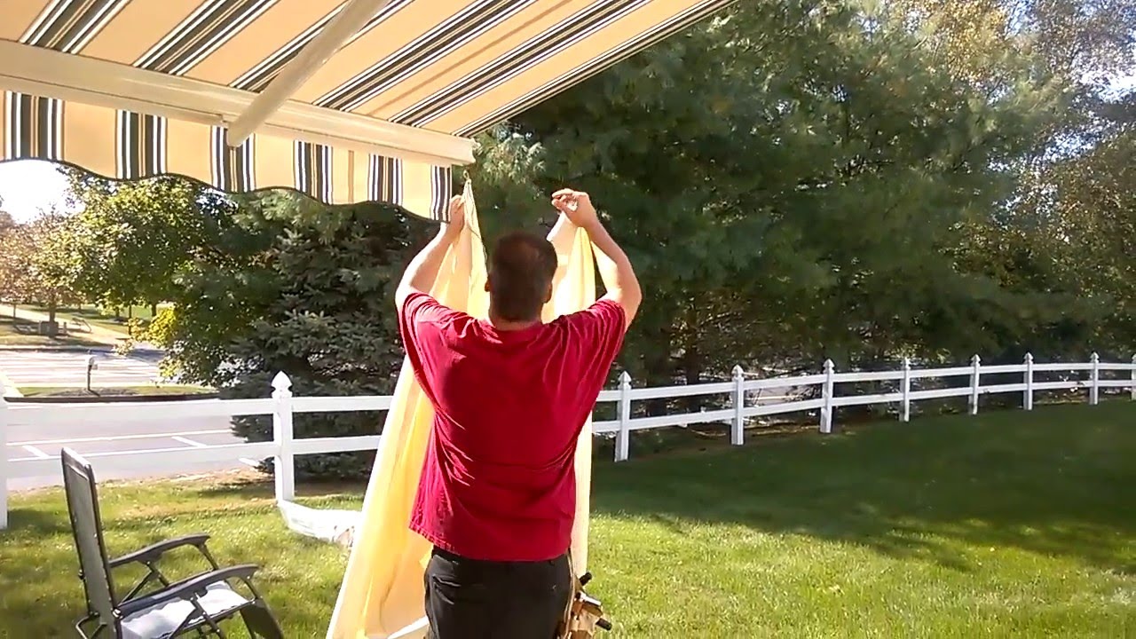 SunSetter Awning with Side Panel Wall Twp. Brielle, Manasquan, Sea Girt Southern Monmouth County NJ