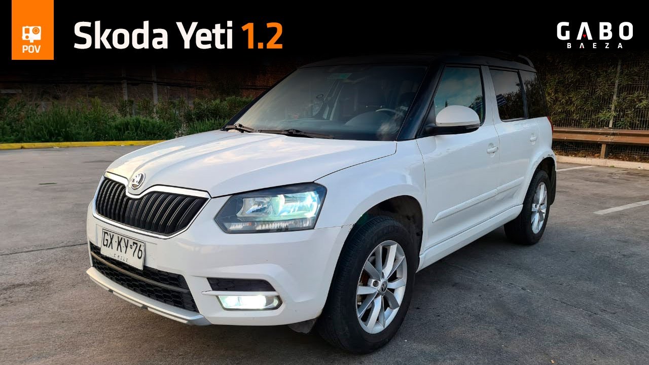 POV arriba del interesante Skoda Yeti 1.2 Tsi - El extinto primer SUV de la marca checa