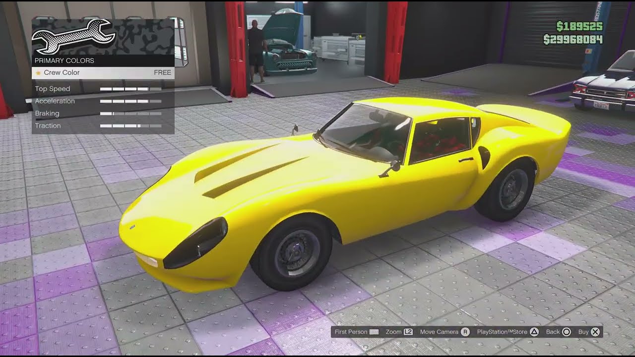 Grand Theft Auto V| Grotti stinger gt customization