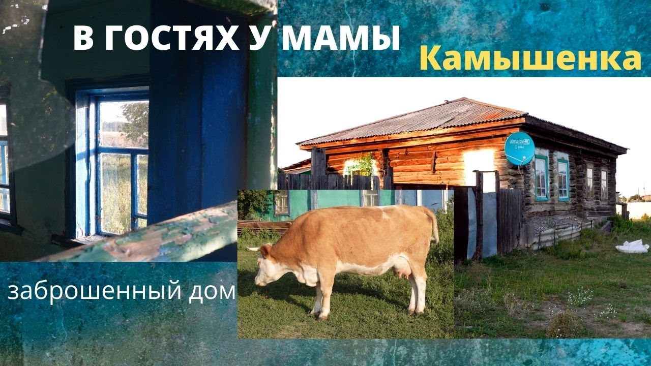 ВЛОГ: В гостях у мамы / Камышенка/ заброшенные дома