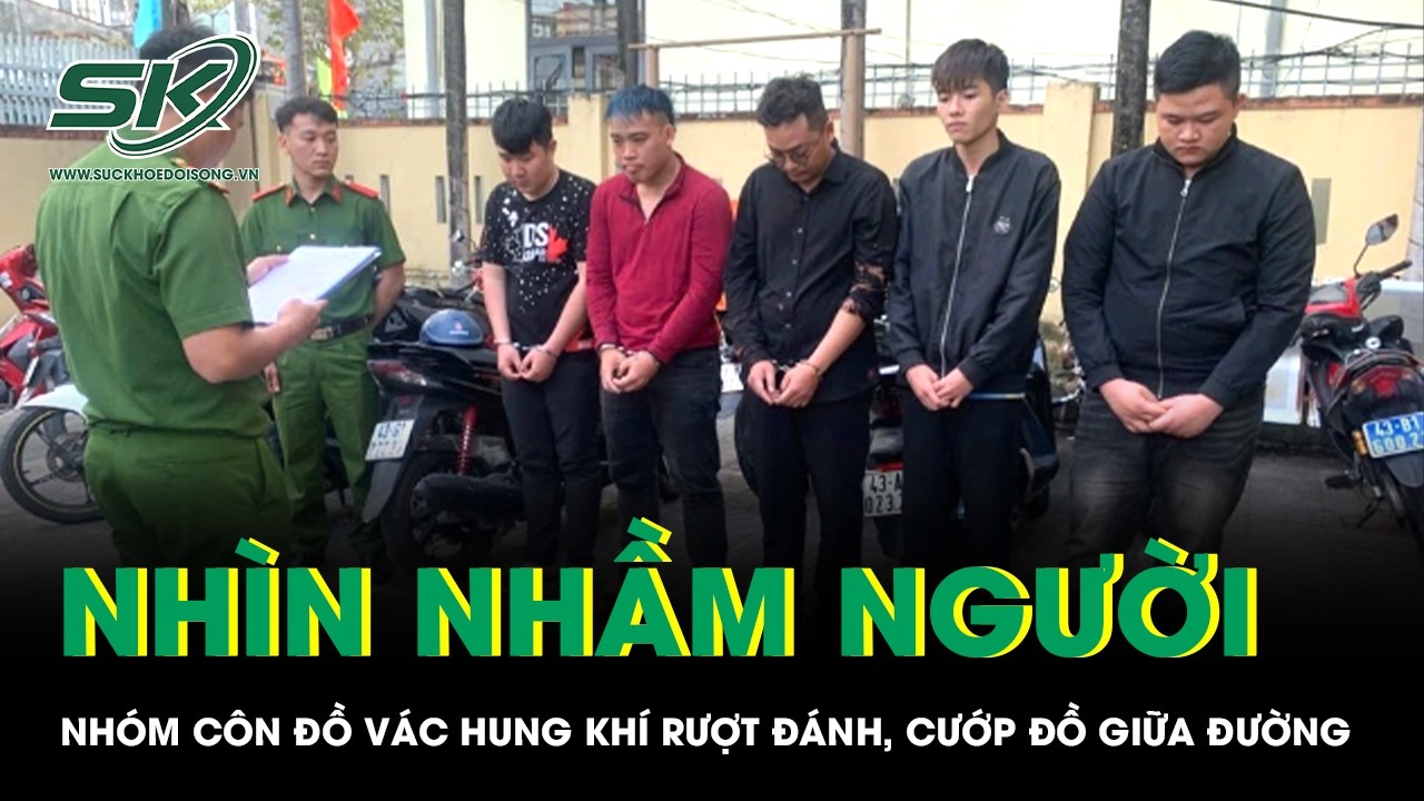 Kinh hoàng màn rượt đuổi đánh người, cướp tài sản giữa phố tại Đà Nẵng vì lỡ nhìn nhầm