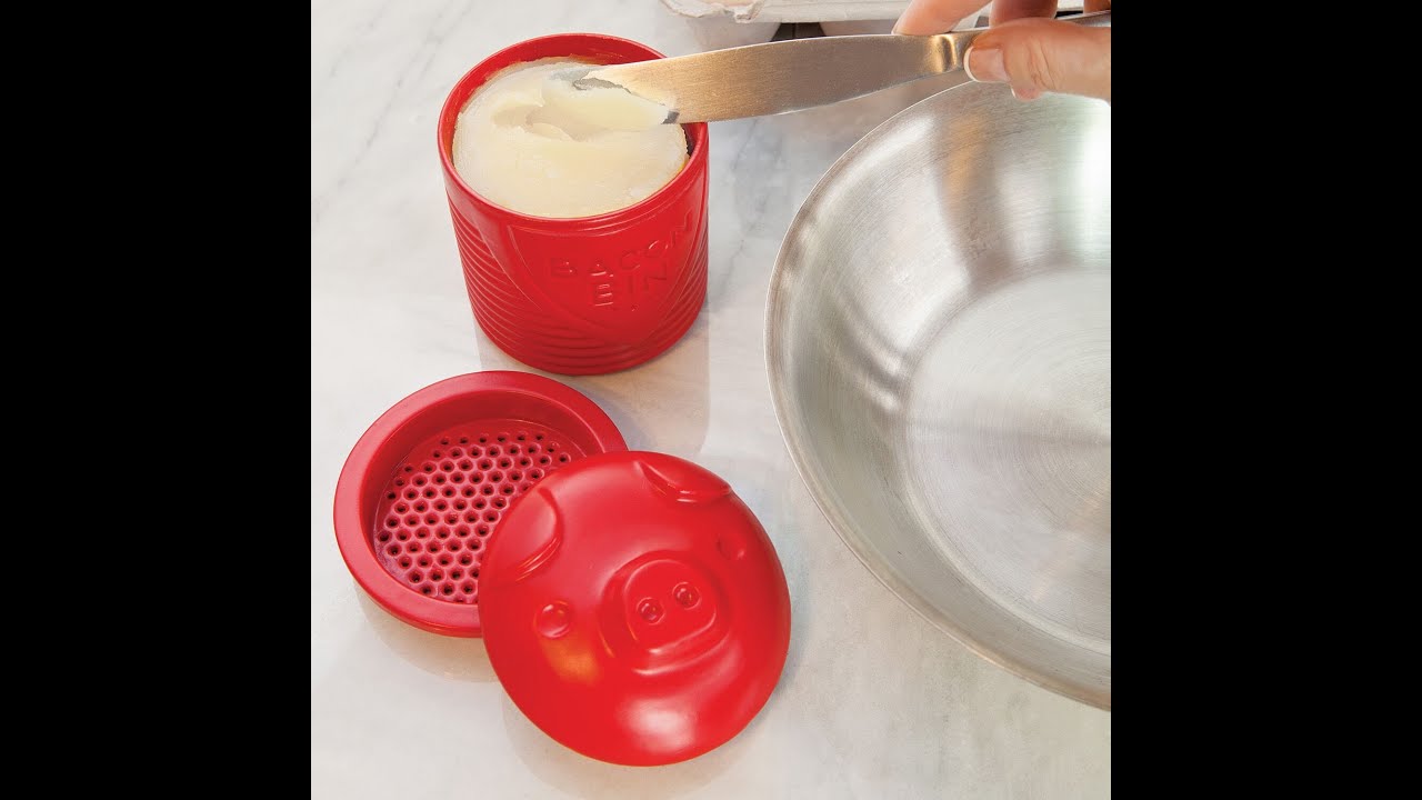 Talisman Designs Bacon Bin Grease Holder
