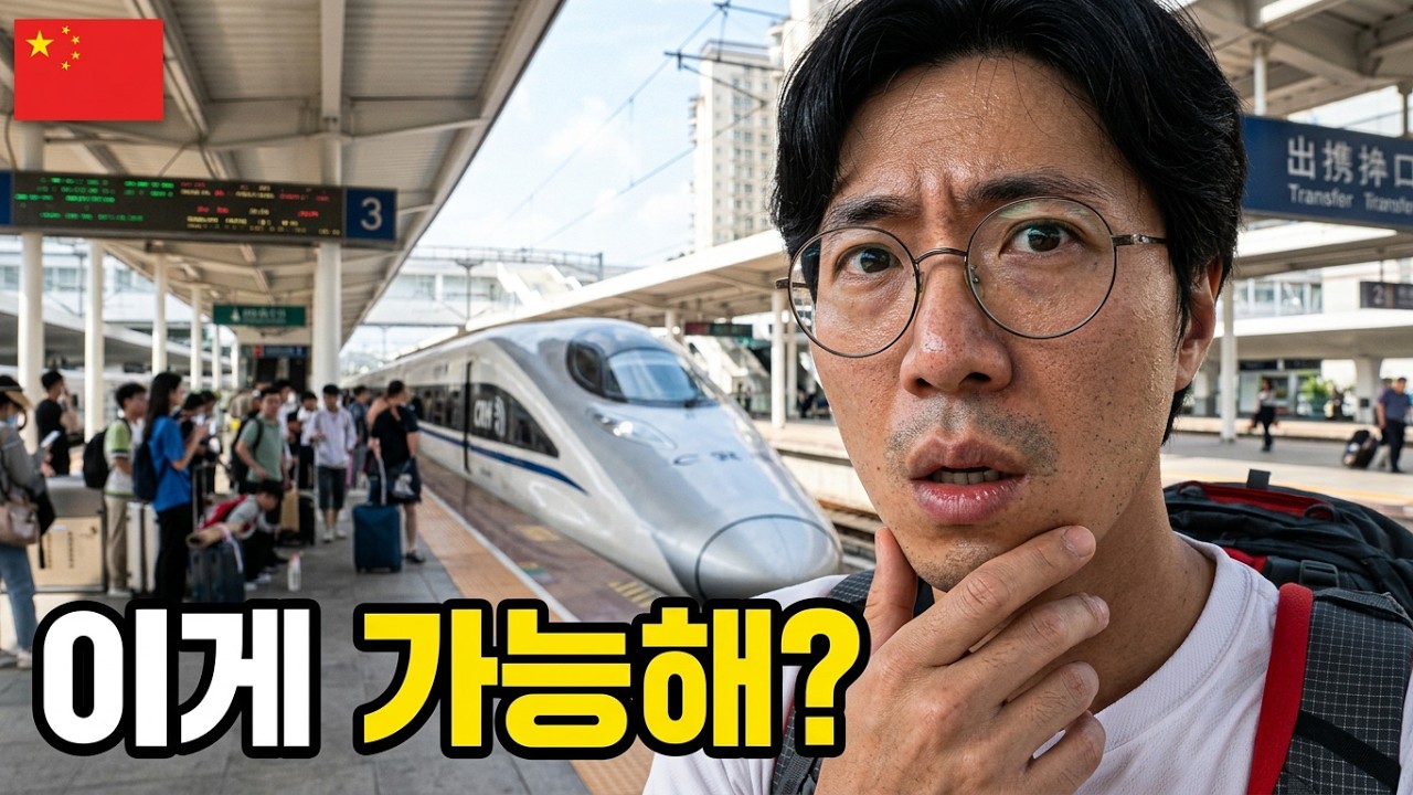 혼란 그 자체! 중국 기차역에서 벌어진 충격적인 일들 (쿤밍 첫인상 대반전)