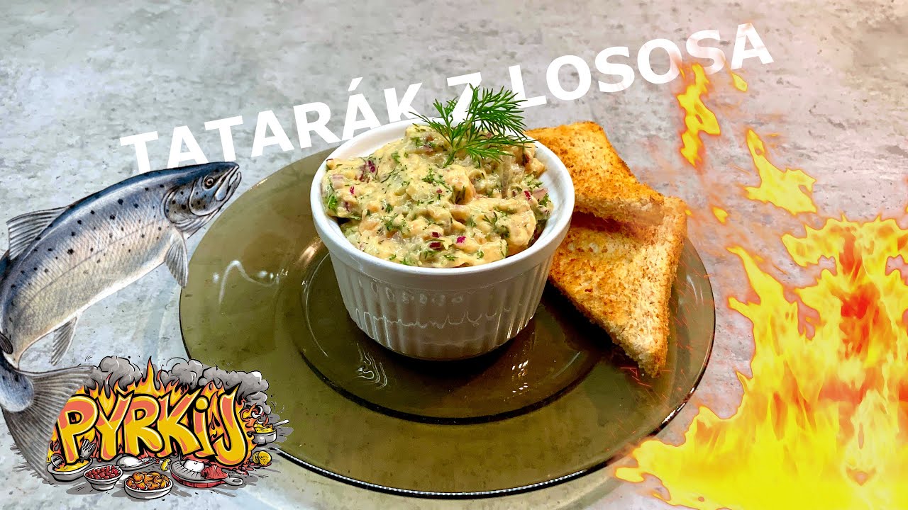 🐟Výborný TATARÁK z lososa #cooking #food #recipe #recepty #recept #homemade