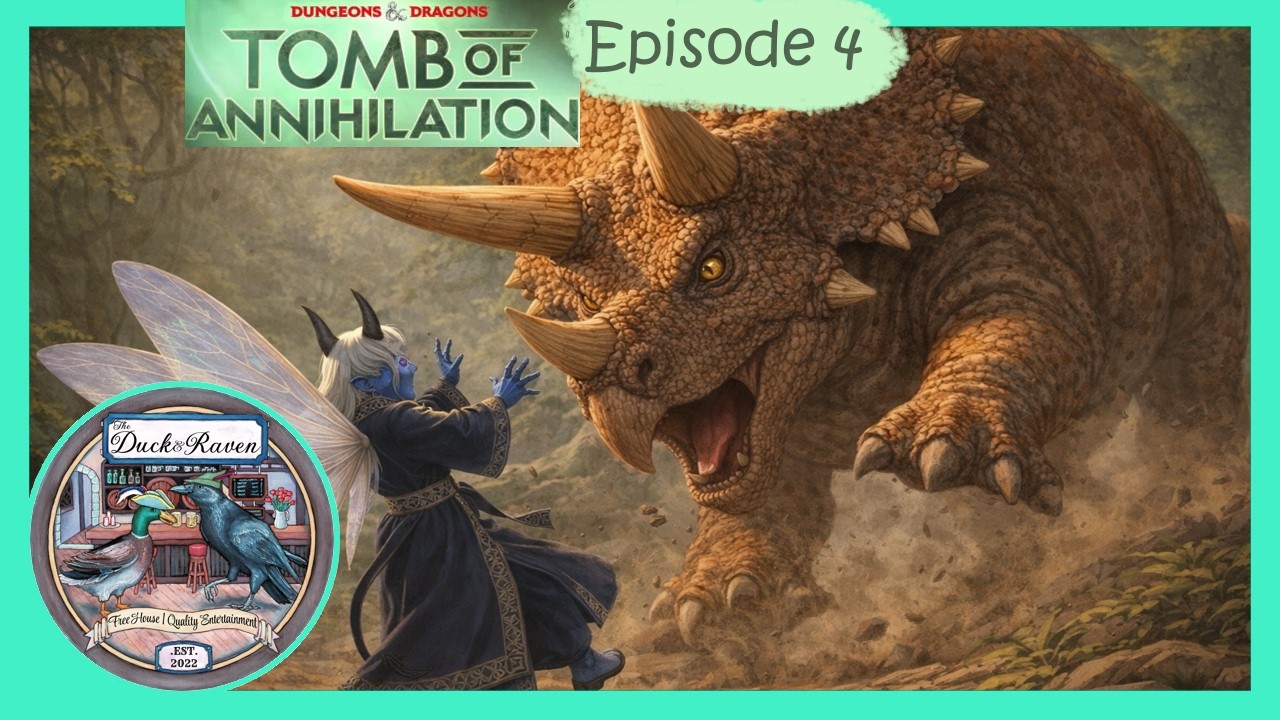 Tundred's Triceratops Tussle | Tomb of Annihilation episode 4