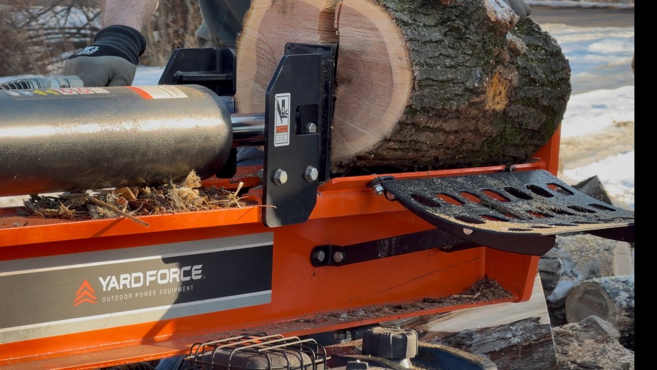 Great weather to keep the wood pile stocked.  