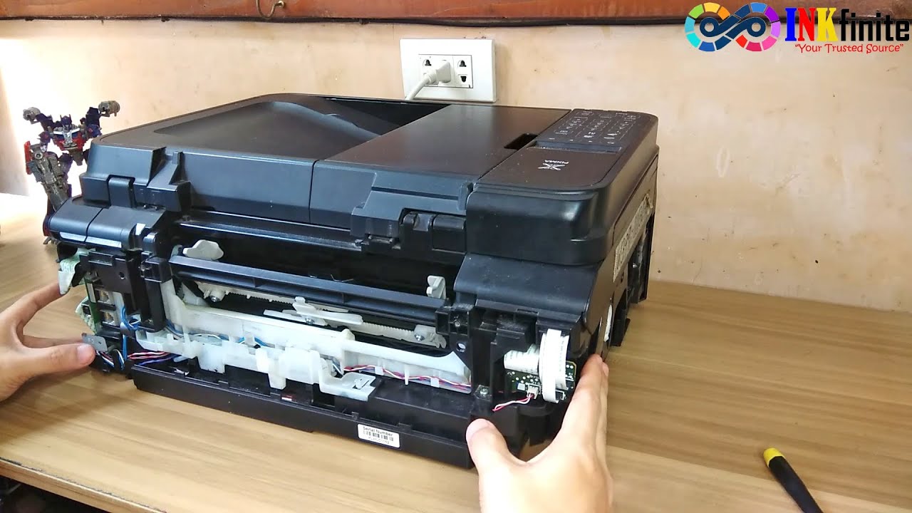 How to Remove Canon G4000 G4010 G4210 G4410 G4411 Scanner Unit Beginner's Guide | INKfinite