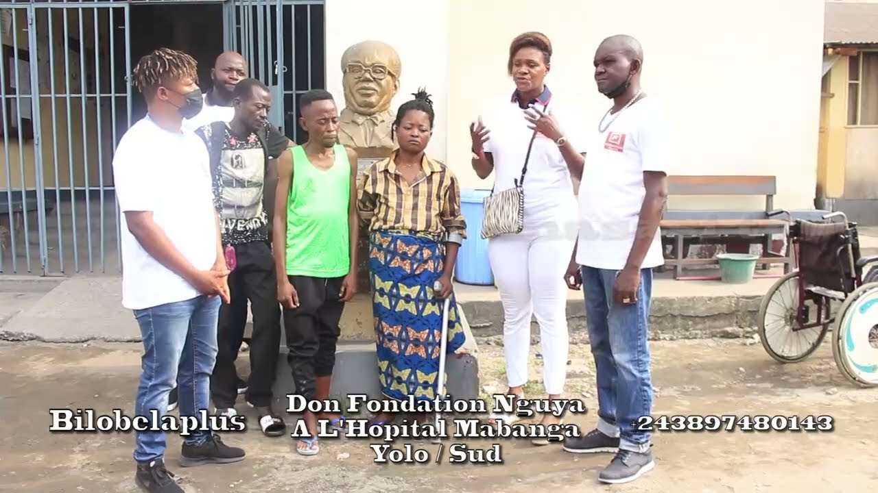 Don Fondation Nguya à l'hôpital Mabanga