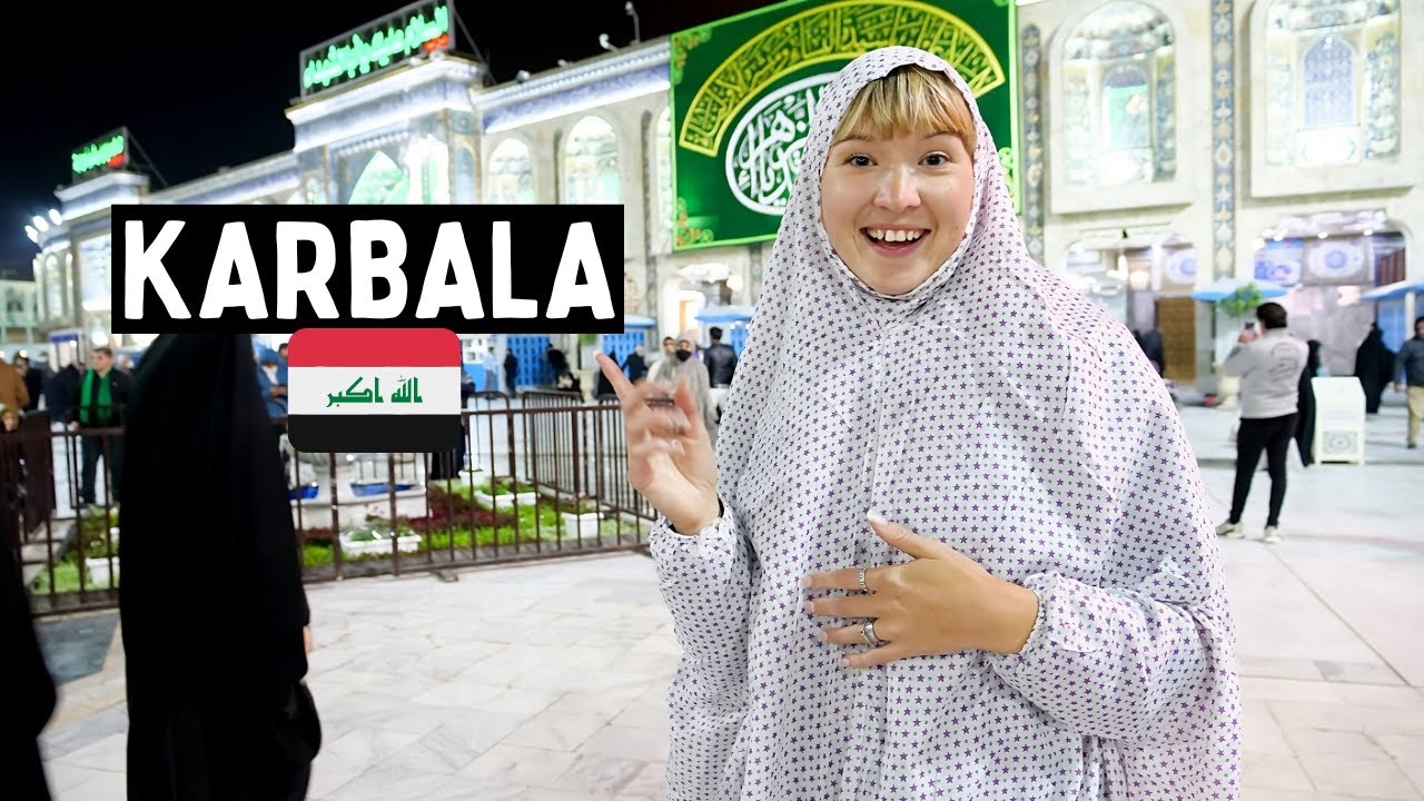 Emotional FIRST Time in KARBALA, The HOLY City IRAQ 🇮🇶 غير مسلم يزور كربلاء العراق