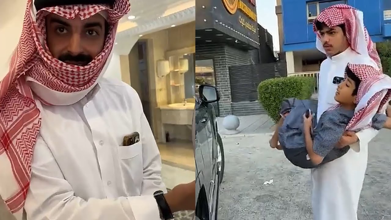 شايلين احمد للمطعم وهو مريض يأكل 😂 #فراج_قزيع_السهلي سنابات فراج قزيع السهلي