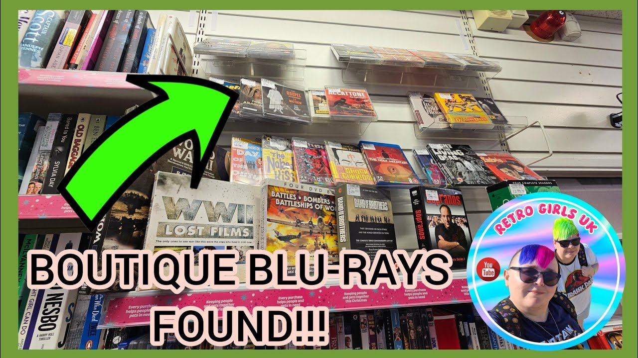 Blu-Ray-охота в Глостере была мёртвой! | RGUK #thrifting #blu-rays #4k #physicalmedia #haul #cex