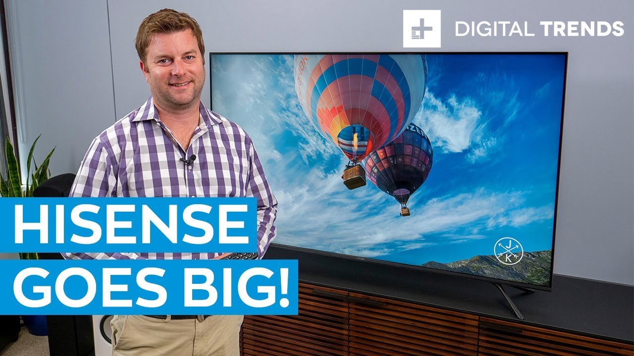 Hisense H8F Unboxing and Basic Setup -- The best budget TV of 2019?