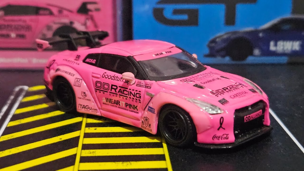 Good Cause? or Scalping Opportunity? - MiniGT R35 breast cancer awareness exclusive lbwk pink 
