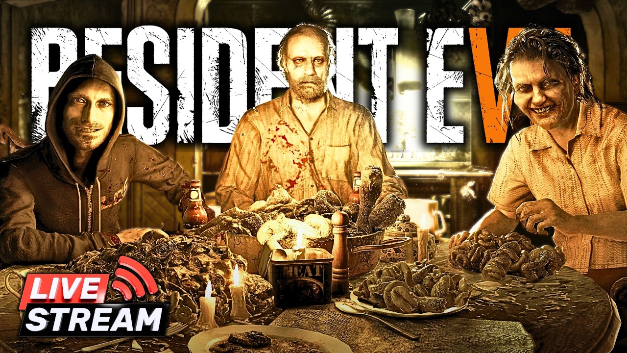 🔴 LIVE - RE Marathon - Resident Evil 7 Biohazard (DLCs) - Road To Requiem (Part 3) #shorts