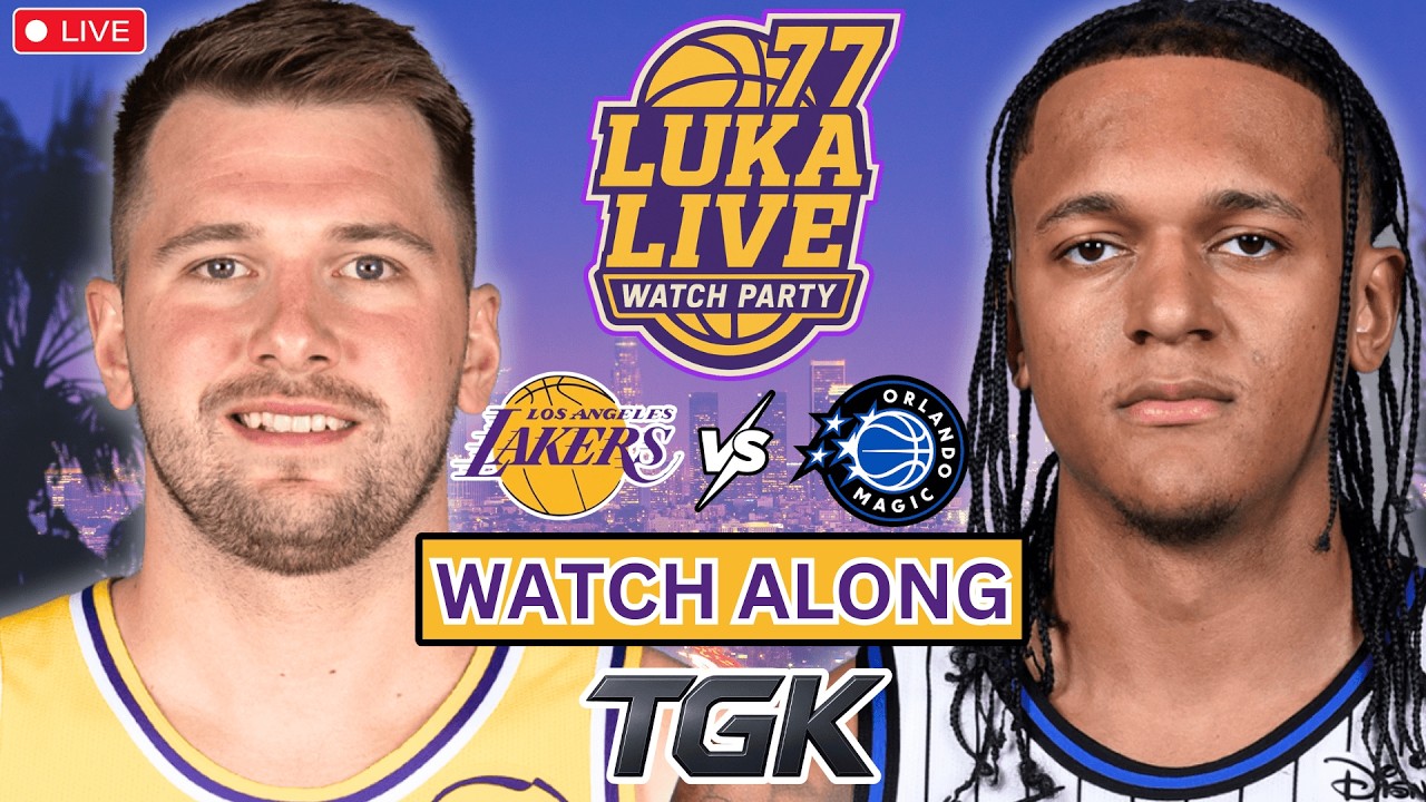 LAKERS vs MAGIC | Watch Along + Play by Play Reactions | Luka Live