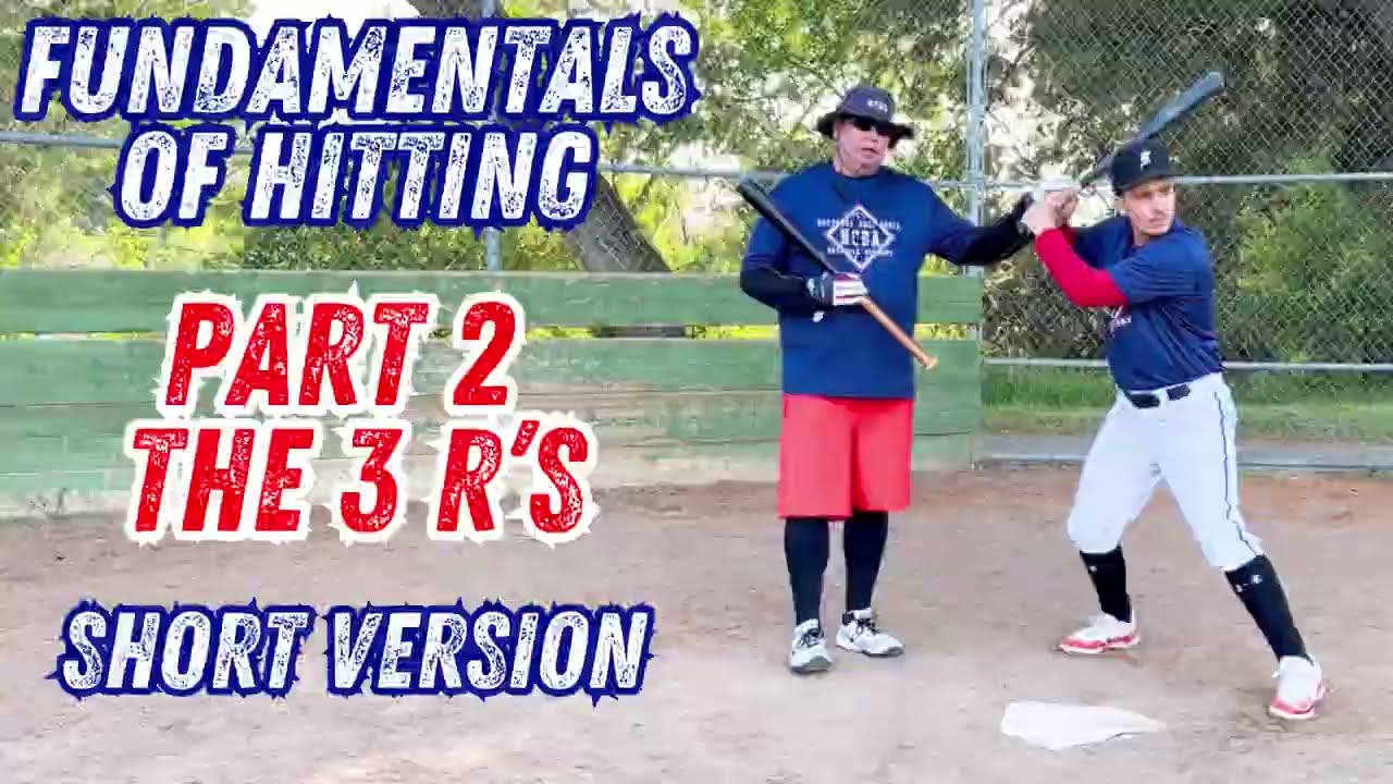 3) Part 2 - Fundamentals of Hitting - The 3 R's