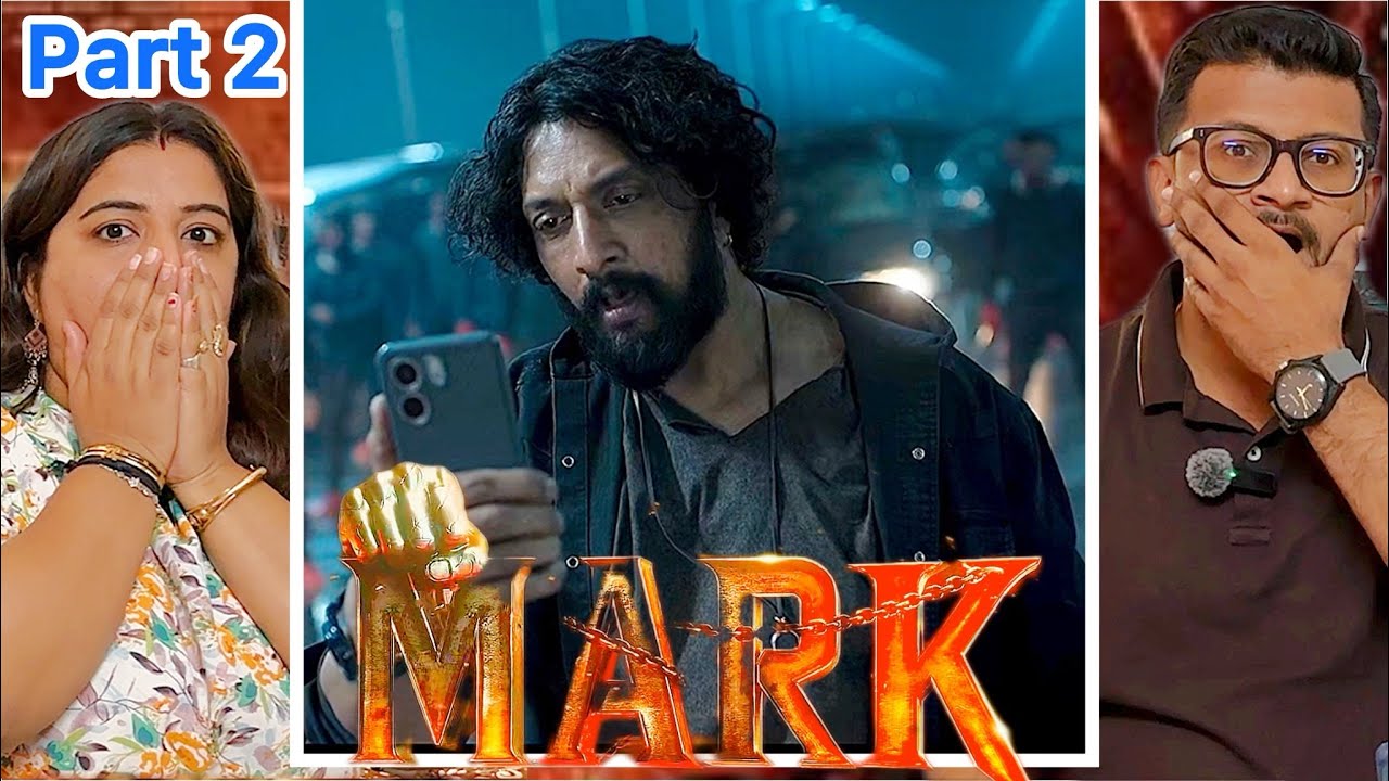 MARK | Post Intro Scene | Kichcha Sudeep | Reaction Video | Dipoosreaction 