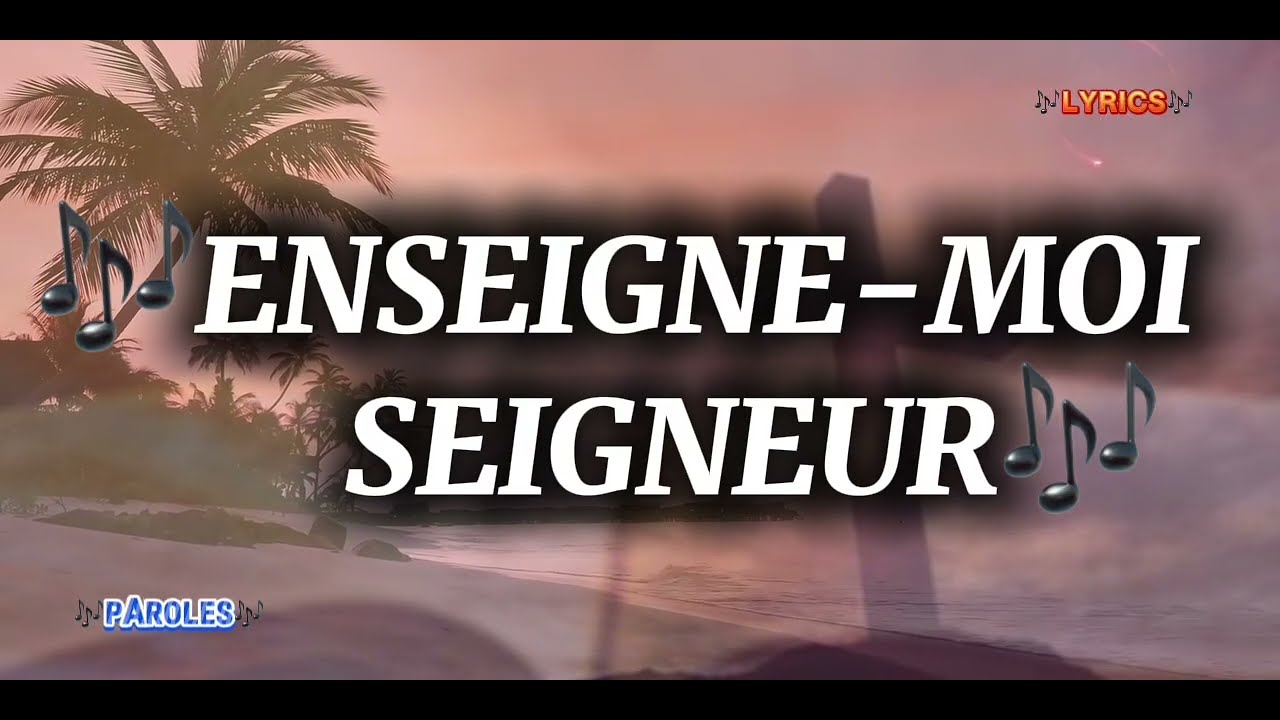 Enseigne-moi Seigneur 🙏🏾🎶@YouTube #lyrics #music #song @TabernacledeKolweziCMJC @parolesfrancaises.