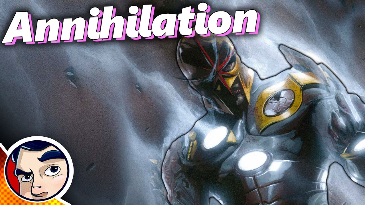 Annihilation, Death of Thanos and Destruction of the Nova Corps - Full Story From Comicstorian