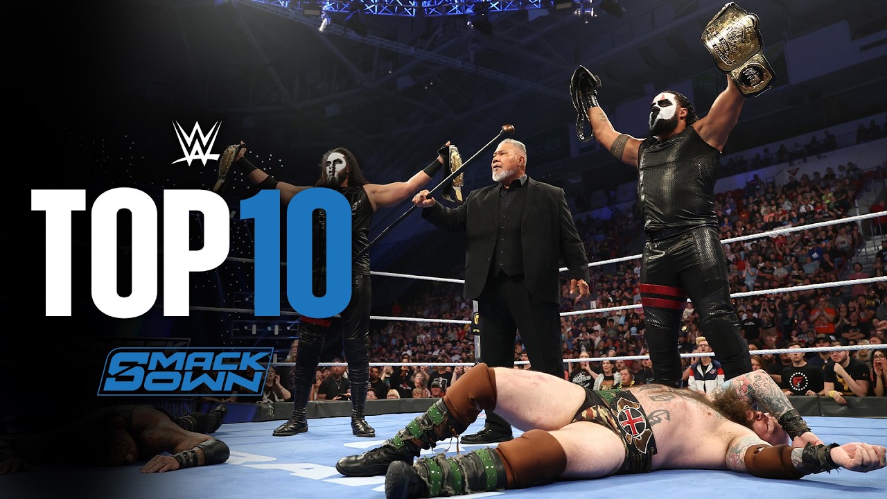 Топ-10 моментов SmackDown: WWE Top 10, 31 июля 2026 г.