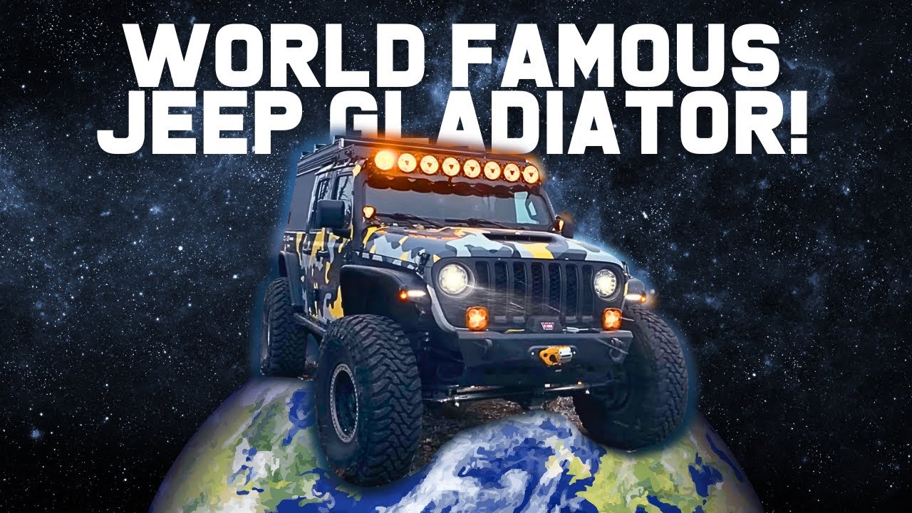The Most FAMOUS Overland Jeep Gladiator in the WORLD! The Story Till Now!