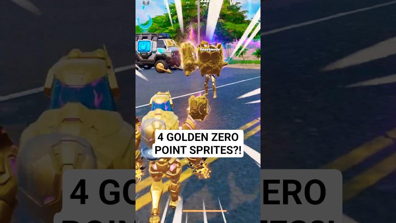 I Found 4 GOLDEN Zero Point Sprites! 😱