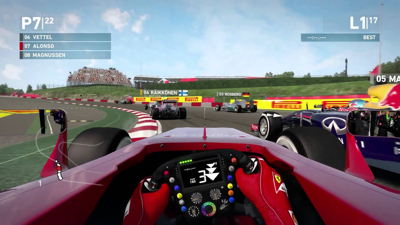 F1 2014 Game - Crash Compilation HD
