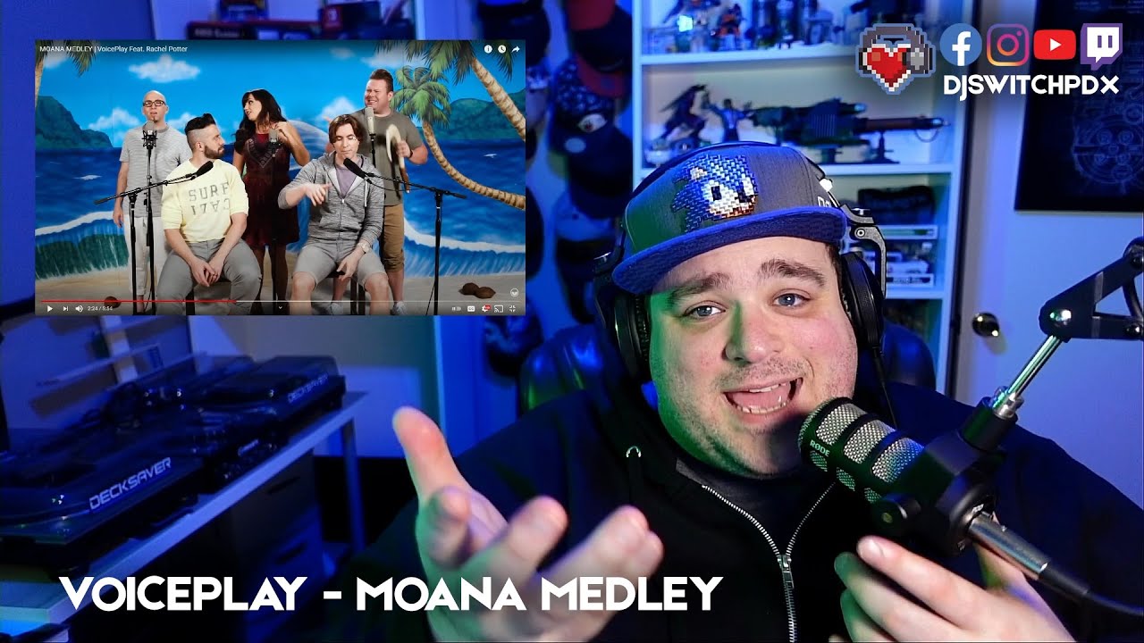 Voiceplay - Moana Medley: A Pro DJ Reacts!