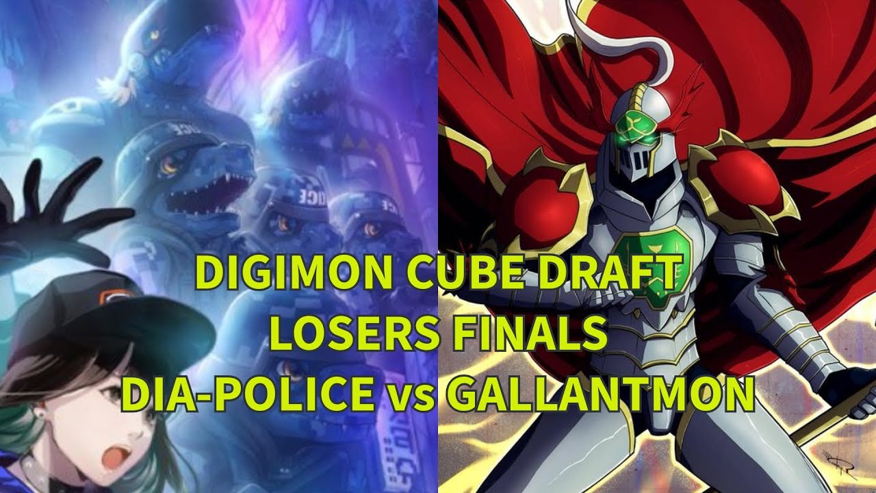 Diaboromon + Digi-Police = ?! Digimon Card Game Cube Draft!
