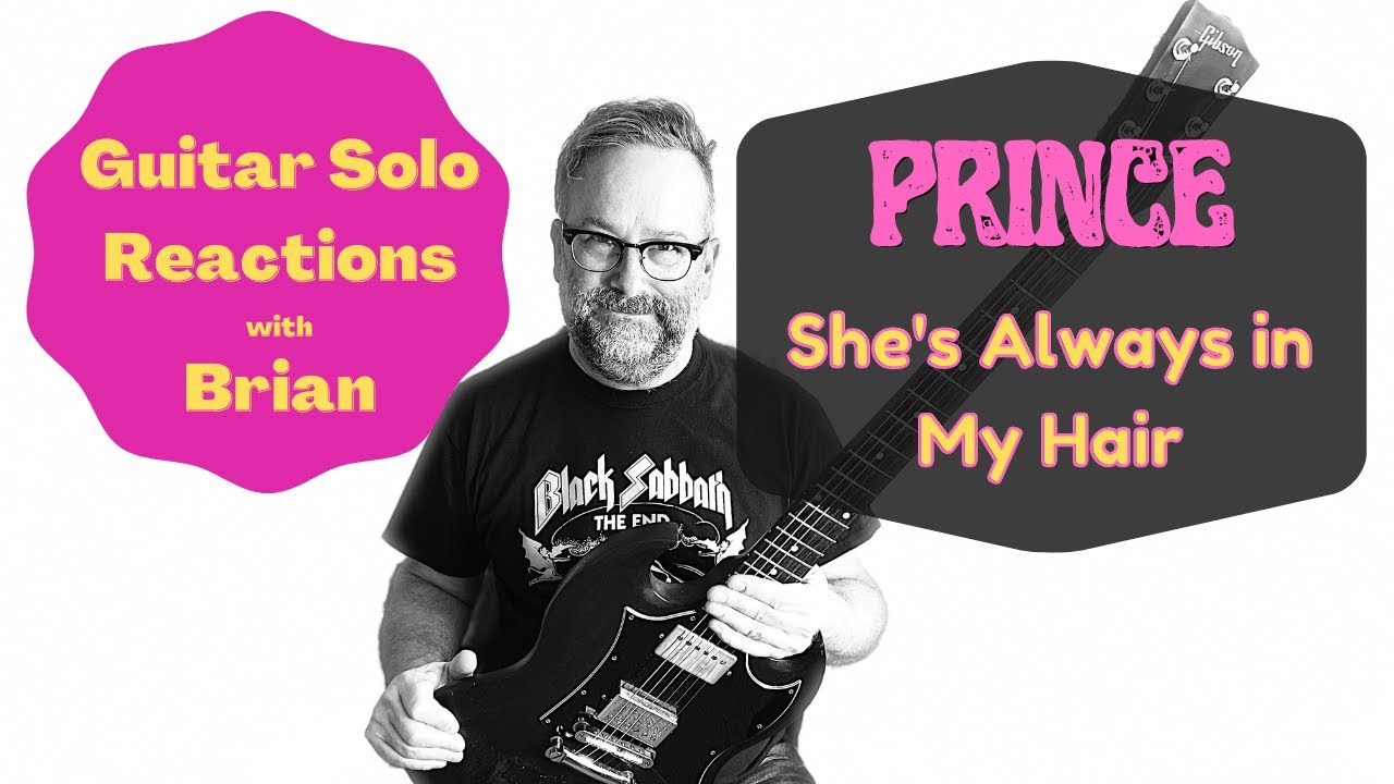 GUITAR SOLO REACTIONS ~ PRINCE ~ She's Always in My Hair