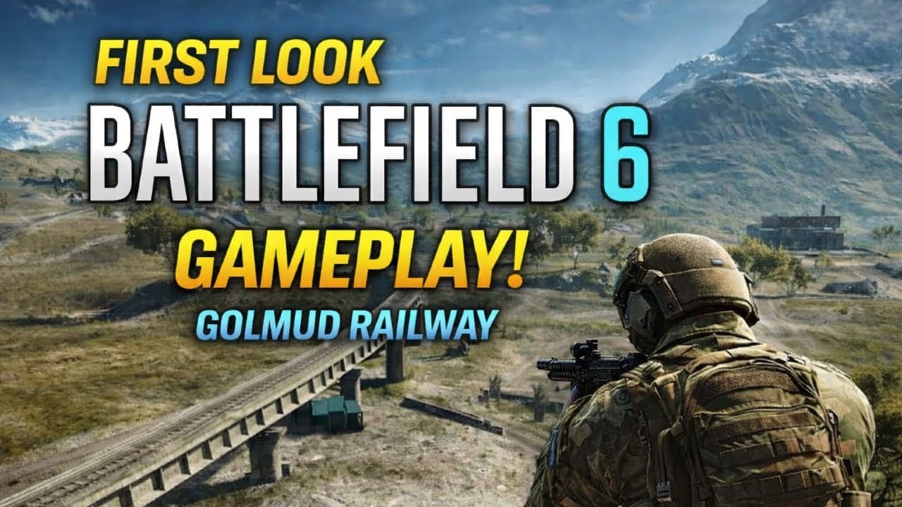 Battlefield 6 Leaked New map gameplay!! Golmud Railway