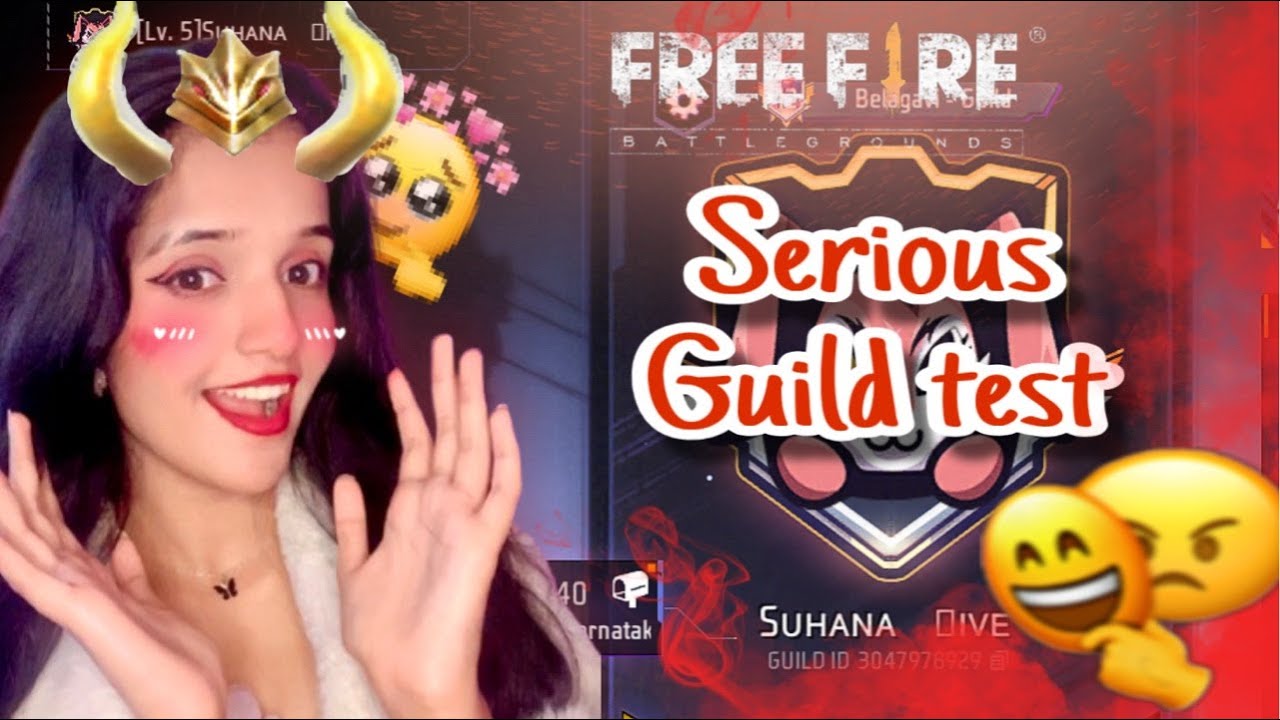 ‼️GUILD TEST LIVE 😈 | Only Pro Players Allowed | Join Fast Before Full 🚀
