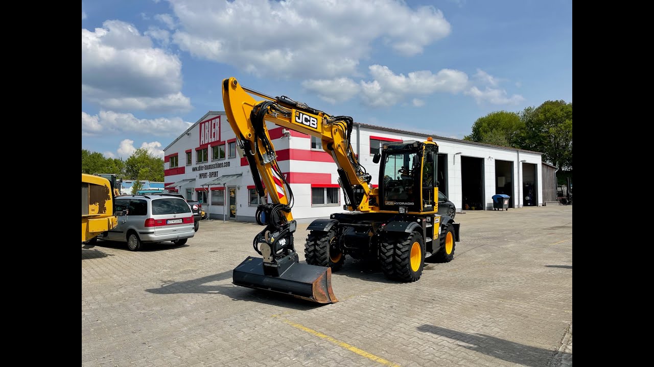 JCB HD 110 WT 4F HYDRADIG Mobilbagger Allradlenkung