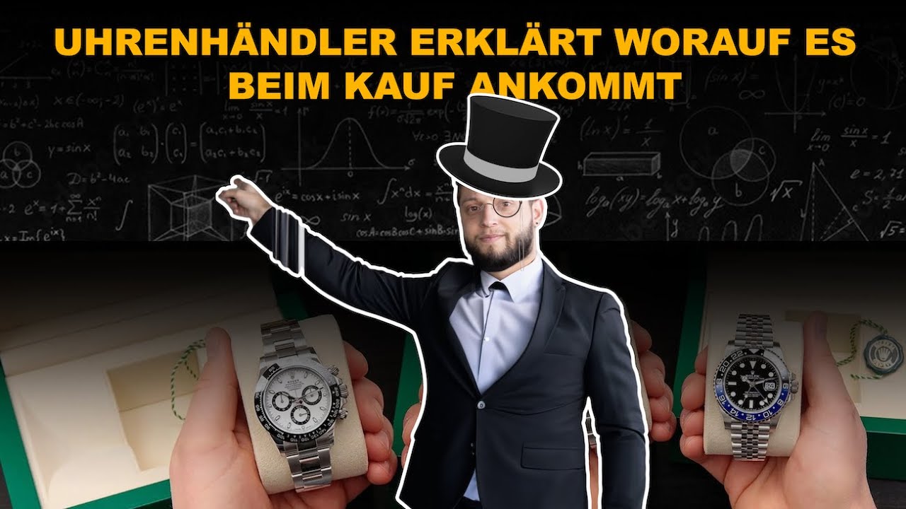 Luxusuhr kaufen? Darauf musst du achten! Luxusuhrenh&auml;ndler erkl&auml;rt! Kaufguide Rolex, Omega, Cartier