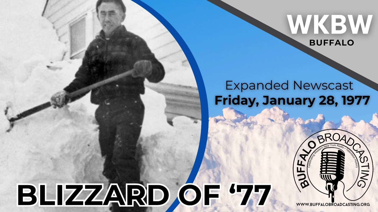 Blizzard Of '77: WKBW Radio, Henry Brach Newscast, January 28, 1977, Buffalo, New York