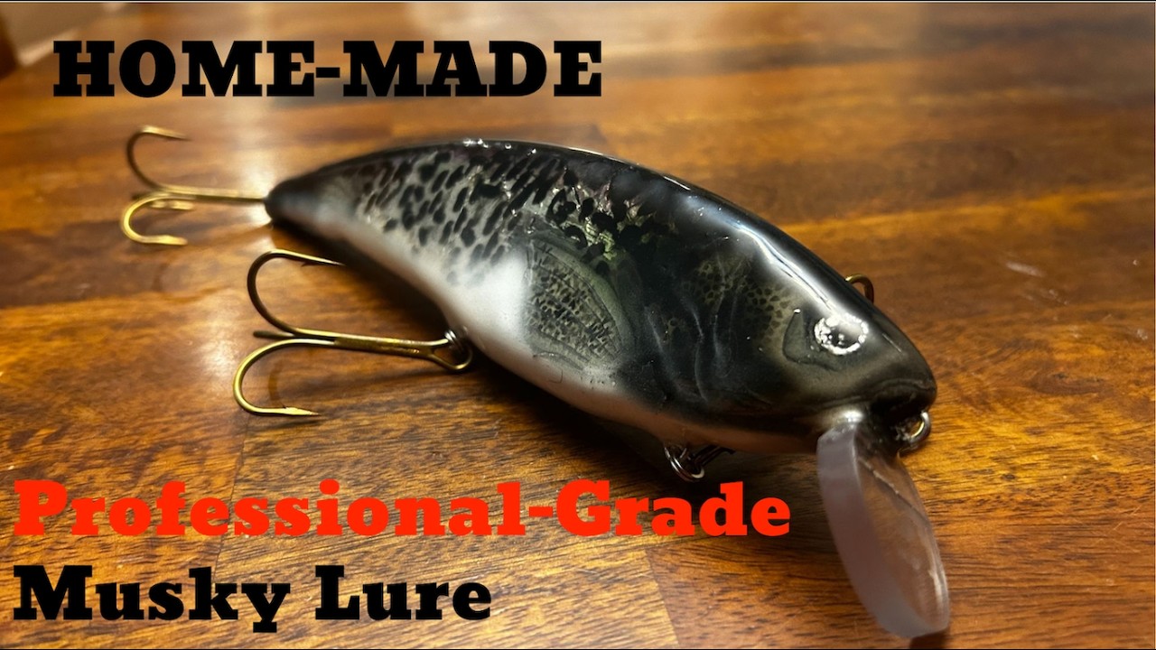 Make a SUPER SLOW SINK Muskie Lure