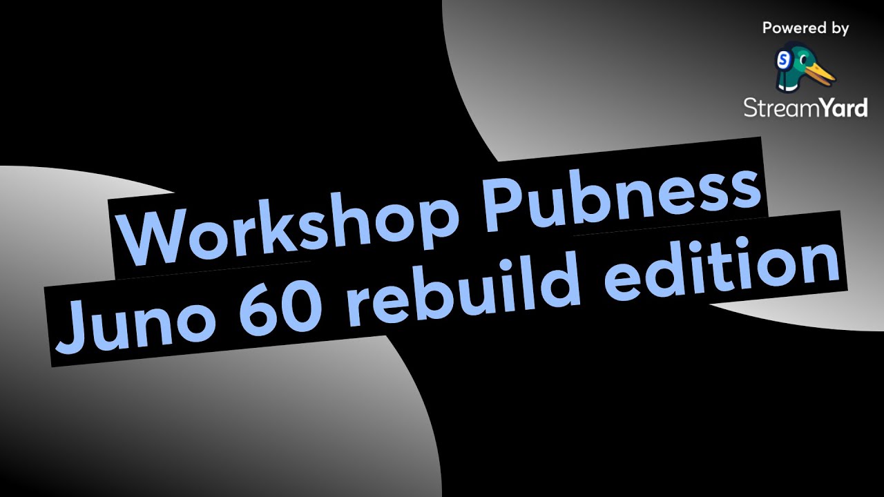 Workshop Pubness Juno 60 rebuild edition