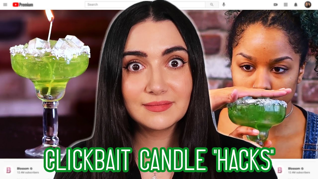 Я протестировал «хаки» для создания свечей своими руками от Clickbait