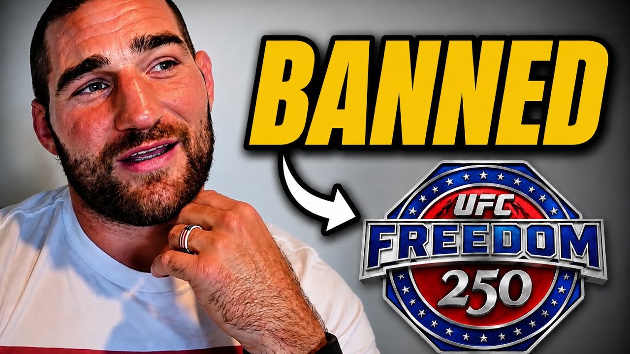 SEAN STRICKLAND EXPOSES UFC BAN: 