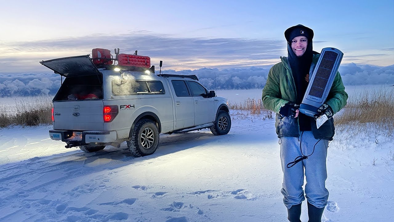 Truck Camping in -4&deg;F w/ Your Mom&rsquo;s Office Heater