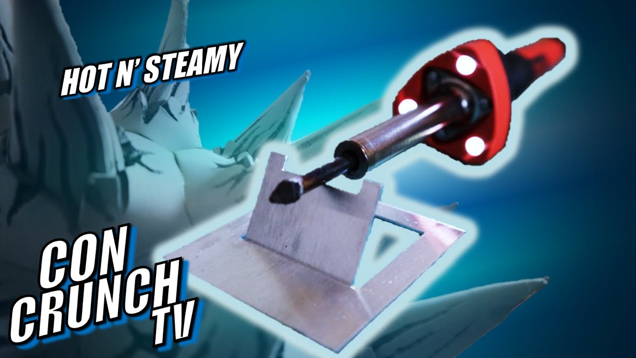 How to use a Soldering Tool on Foam!!! | Con Crunch TV