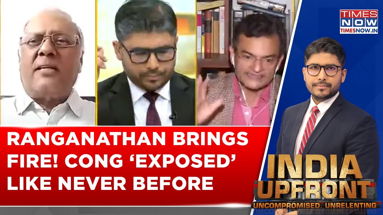 Pranesh Roy Hits First... Then Anand Ranganathan FINISHES Job! Watch How Congress Defender Silenced