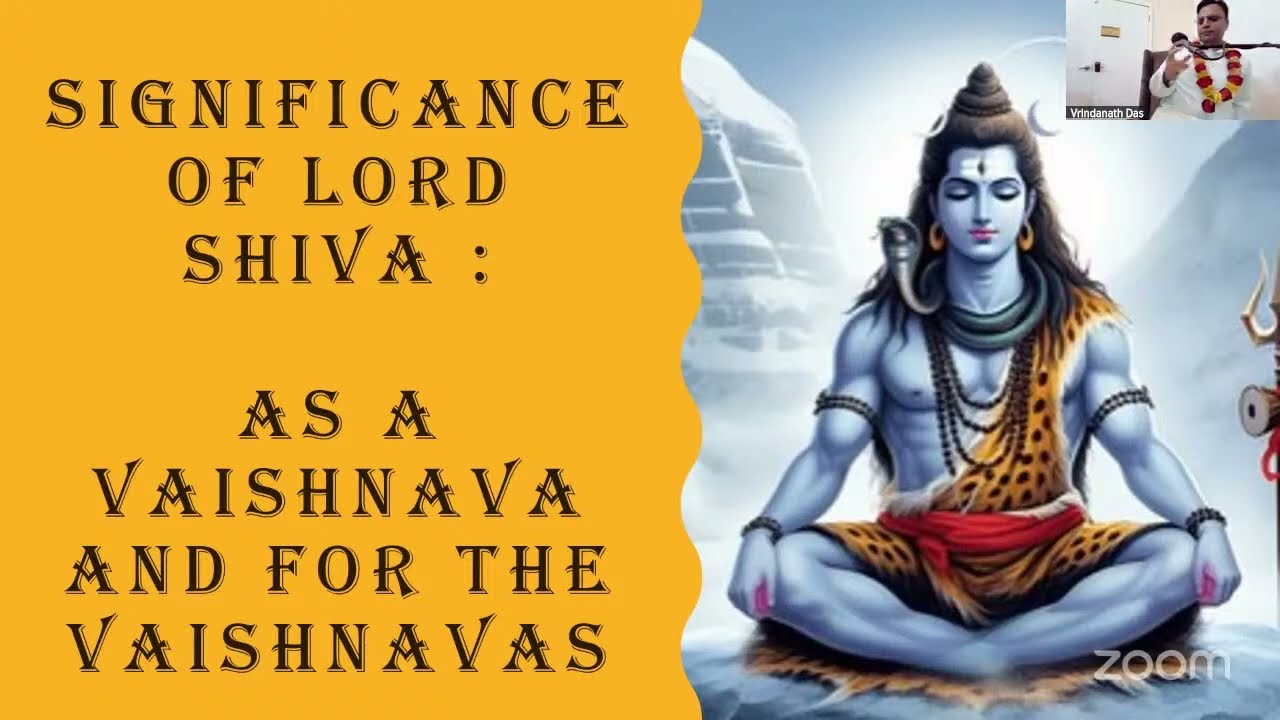 Lord Shiva As A Vaishnava & For The Vaishnavas  by HG Vrindanath Prabhu
