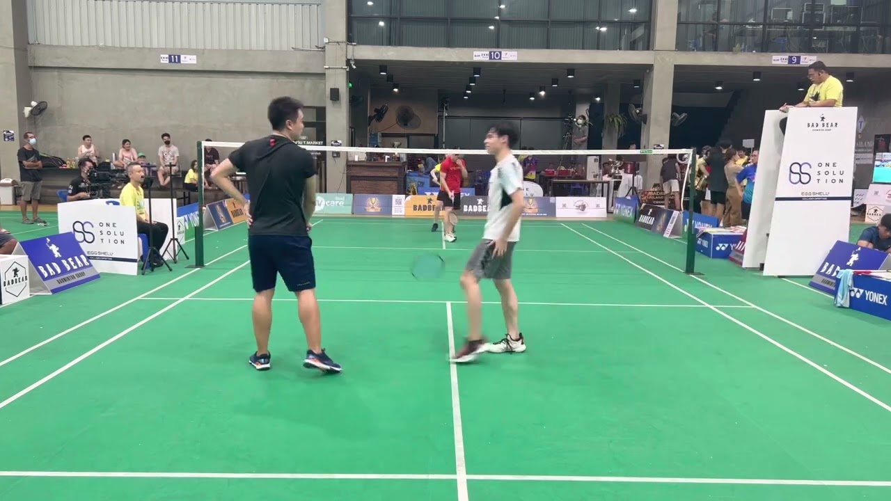 #แข่งแบด มือ P/P+ รอบชิง #DummyZand VS  #BankMaeMaé (กล้วยหอมอ่าวพะยูน)