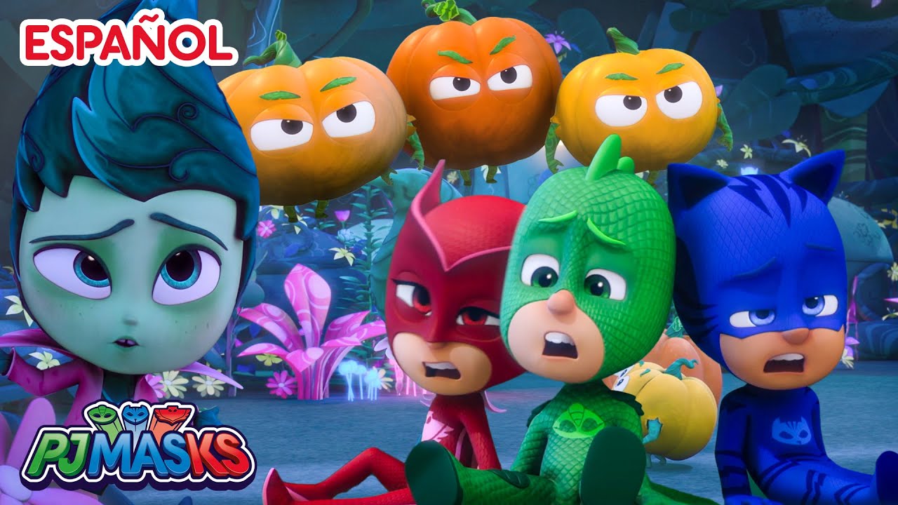 Orticia y las Calabazas 🎃 ¿Dulce O Truco? 👻🪄 PJ Masks en Halloween | Dibujos Animados en Español