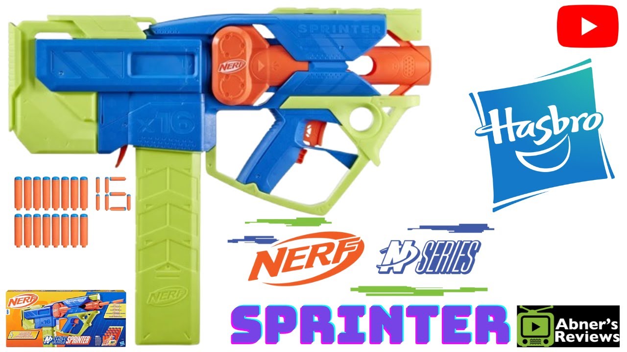 NERF N Series SPRINTER Unboxing & Review by Abners Reviews #nerf #nerfblasters #abnersreviews